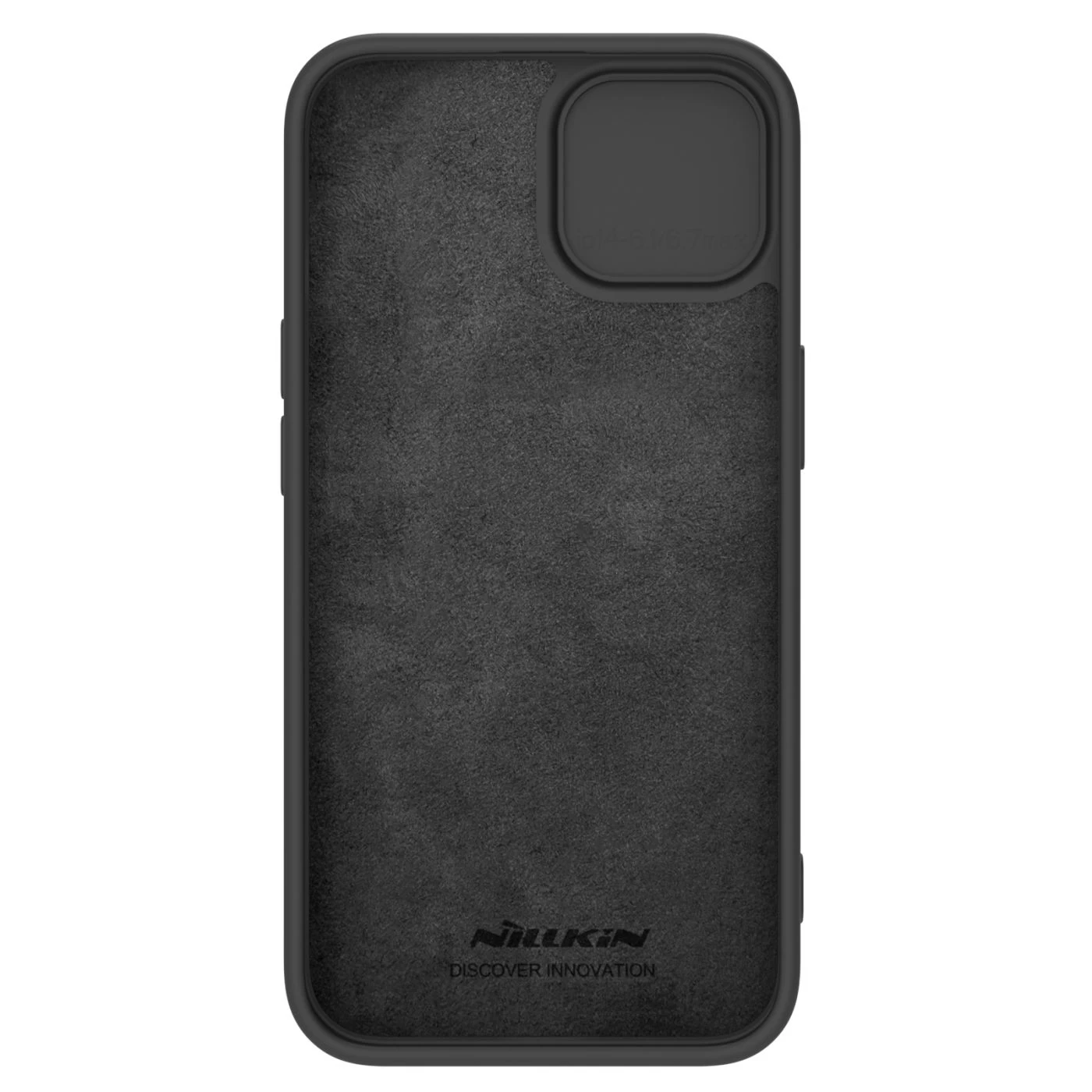 Apple iPhone 15 Plus vāciņš melns NILLKIN CAMSHIELD SILKY SILICON