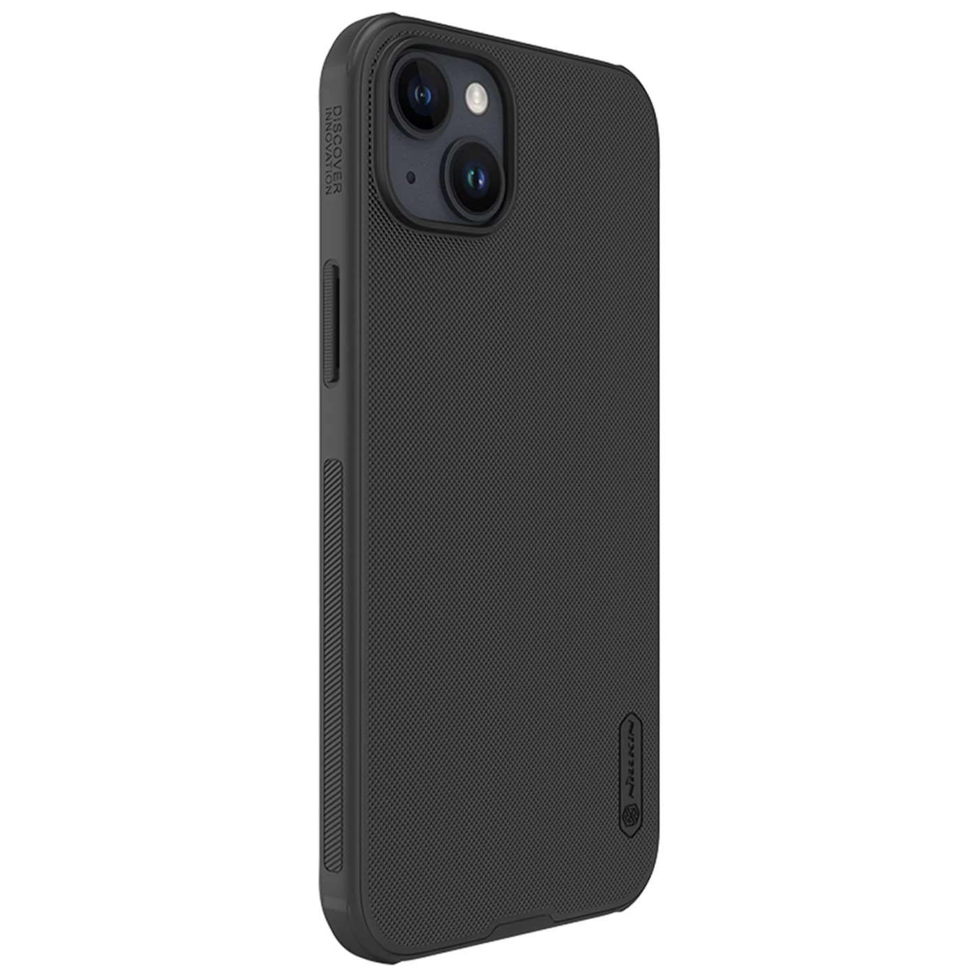 Apple iPhone 15 Plus dėklas Juoda NILLKIN SUPER FROSTED SHIELD PRO