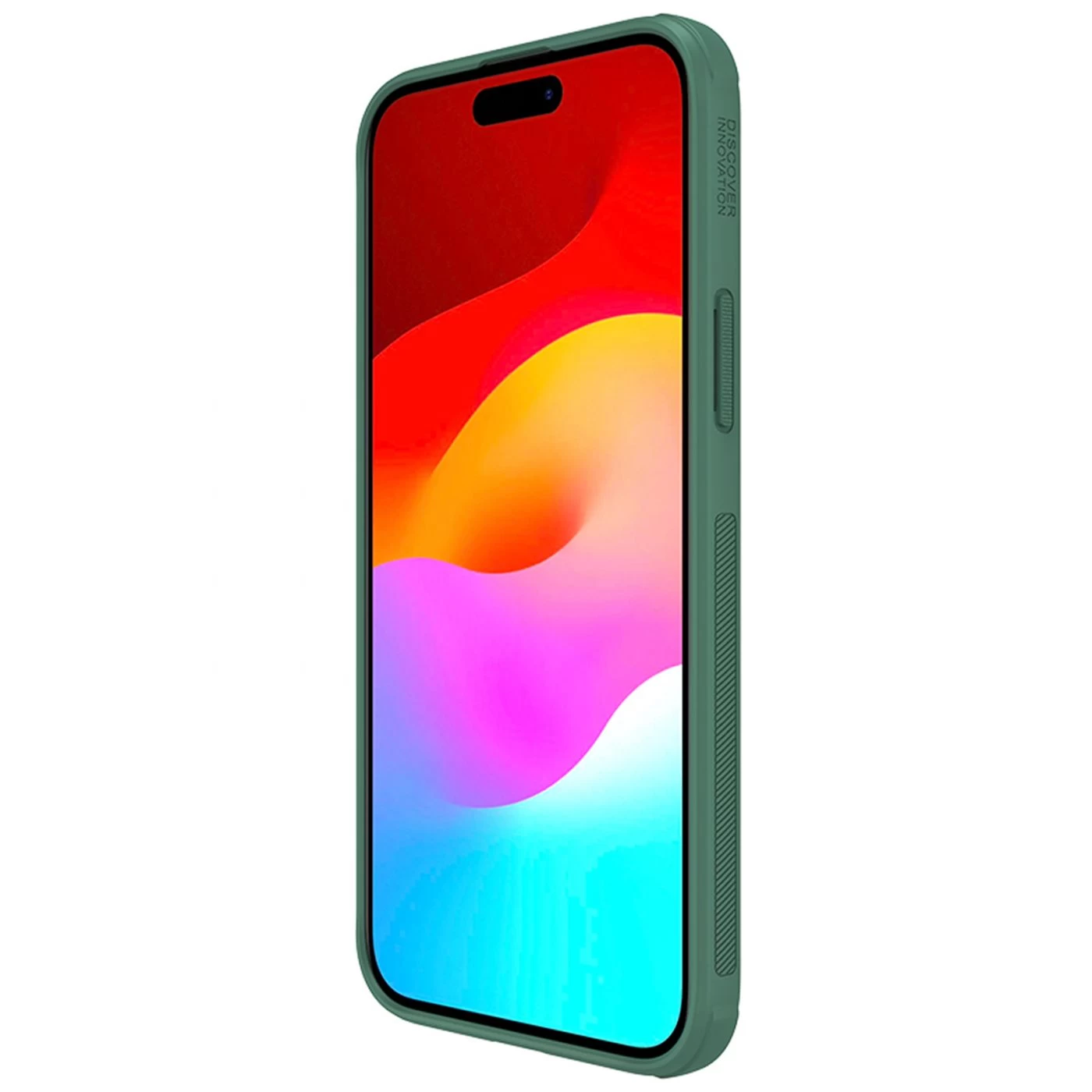 Apple iPhone 15 Plus vāciņš zaļš NILLKIN SUPER FROSTED SHIELD PRO
