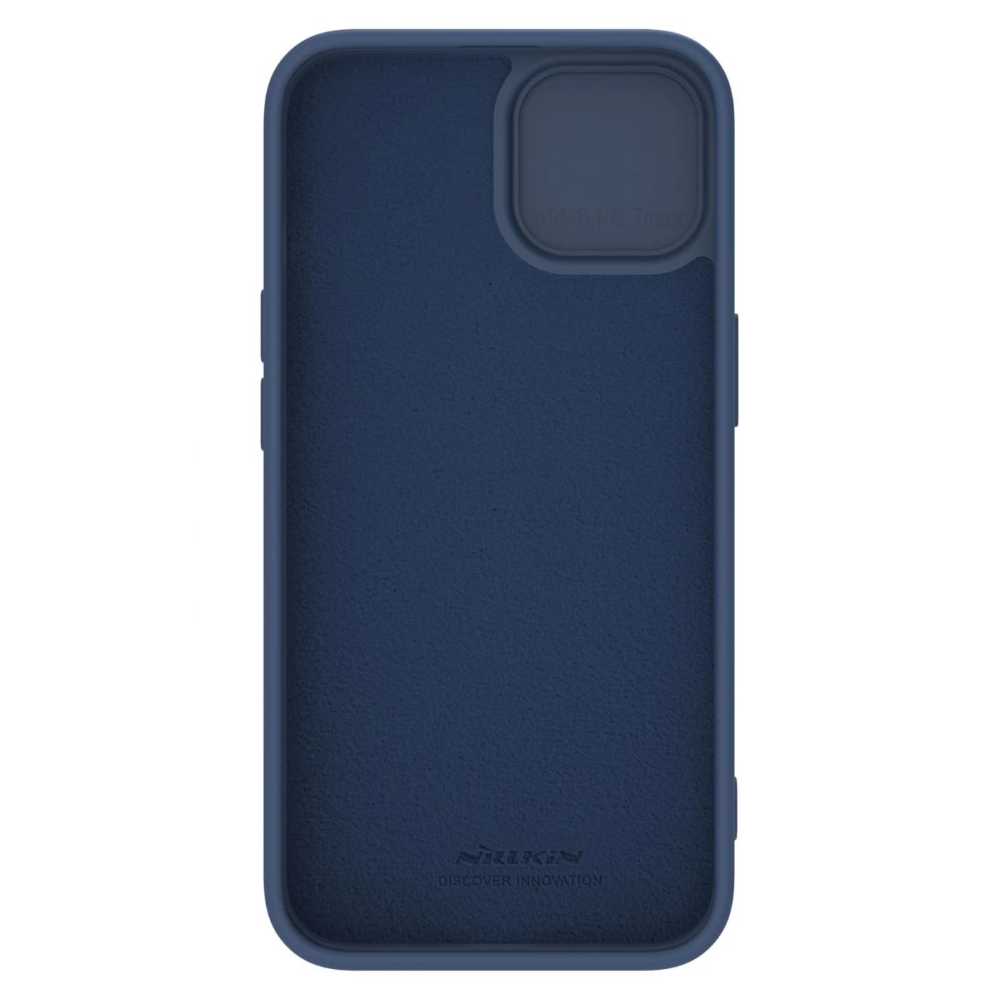 Apple iPhone 15 Plus vāciņš zils NILLKIN CAMSHIELD SILKY SILICON