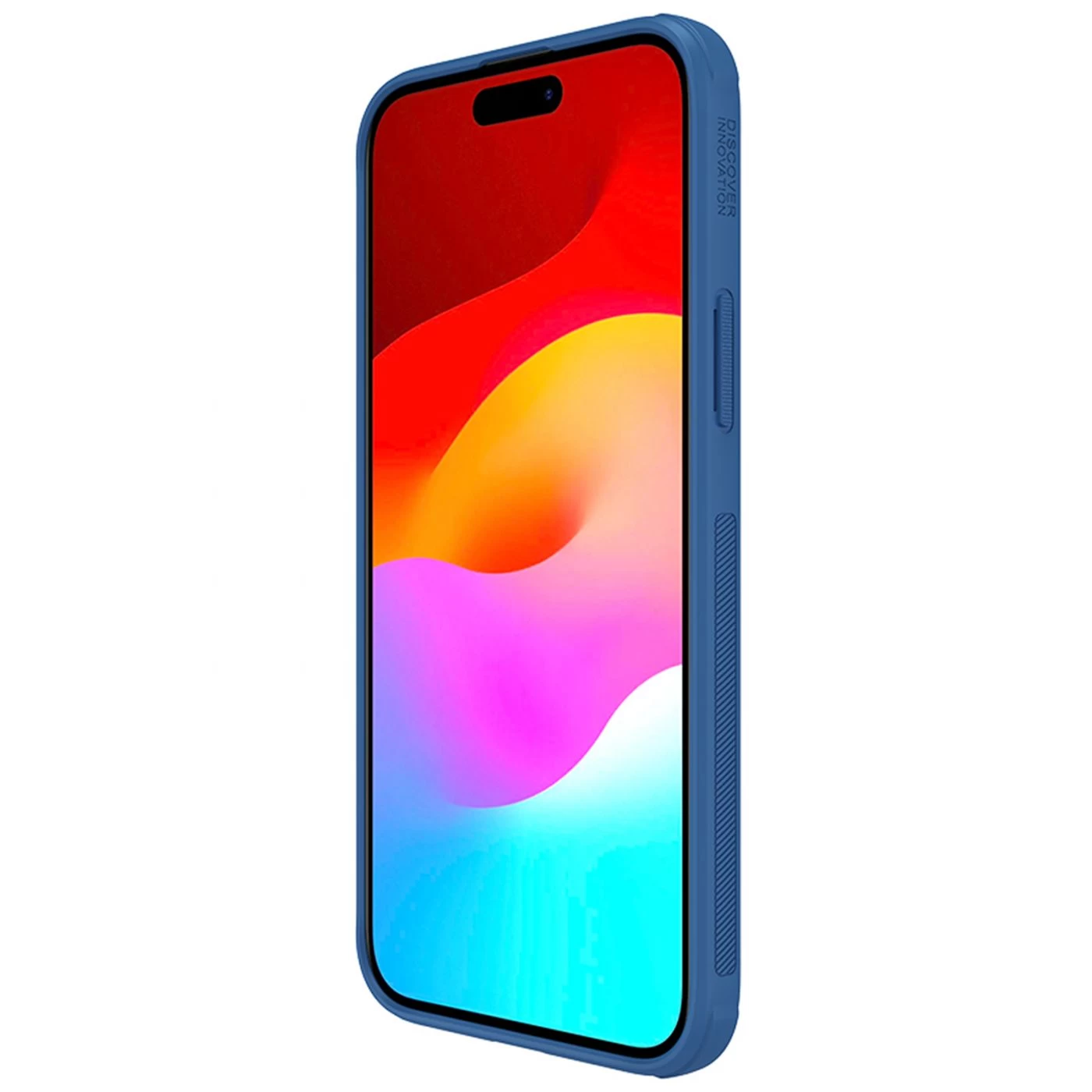 Apple iPhone 15 Plus vāciņš zils NILLKIN SUPER FROSTED SHIELD PRO