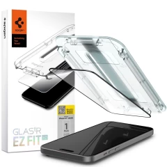 iPhone iPhone 15 Plus apsauginis stiklas SPIGEN GLAS.TR ”EZ FIT” FC Apple iPhone 15 Plus