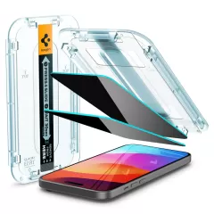Apple iPhone 15 Plus apsauginis stiklas  SPIGEN GLAS.TR ”EZ FIT” 2-PACK PRIVACY