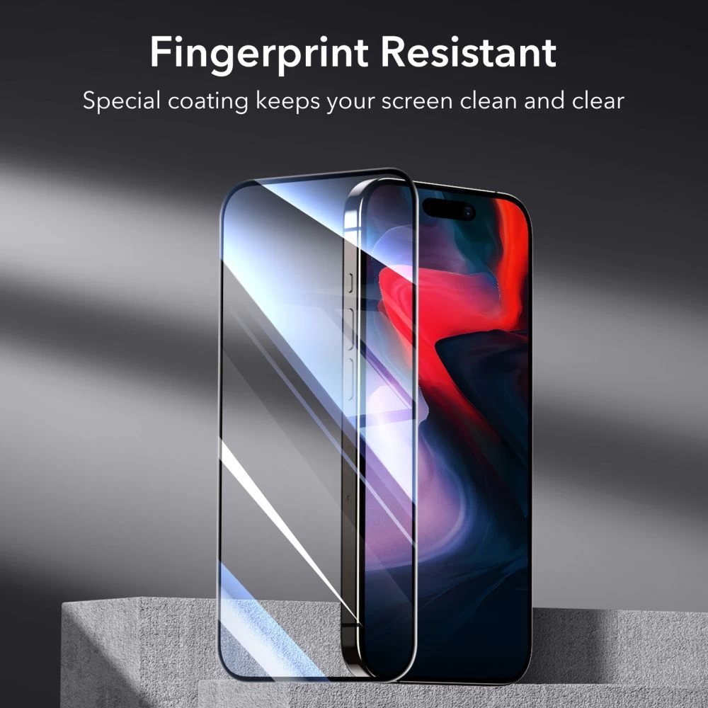 Apple iPhone 15 Pro aizsargstikls  ESR TEMPERED GLASS 2-PACK