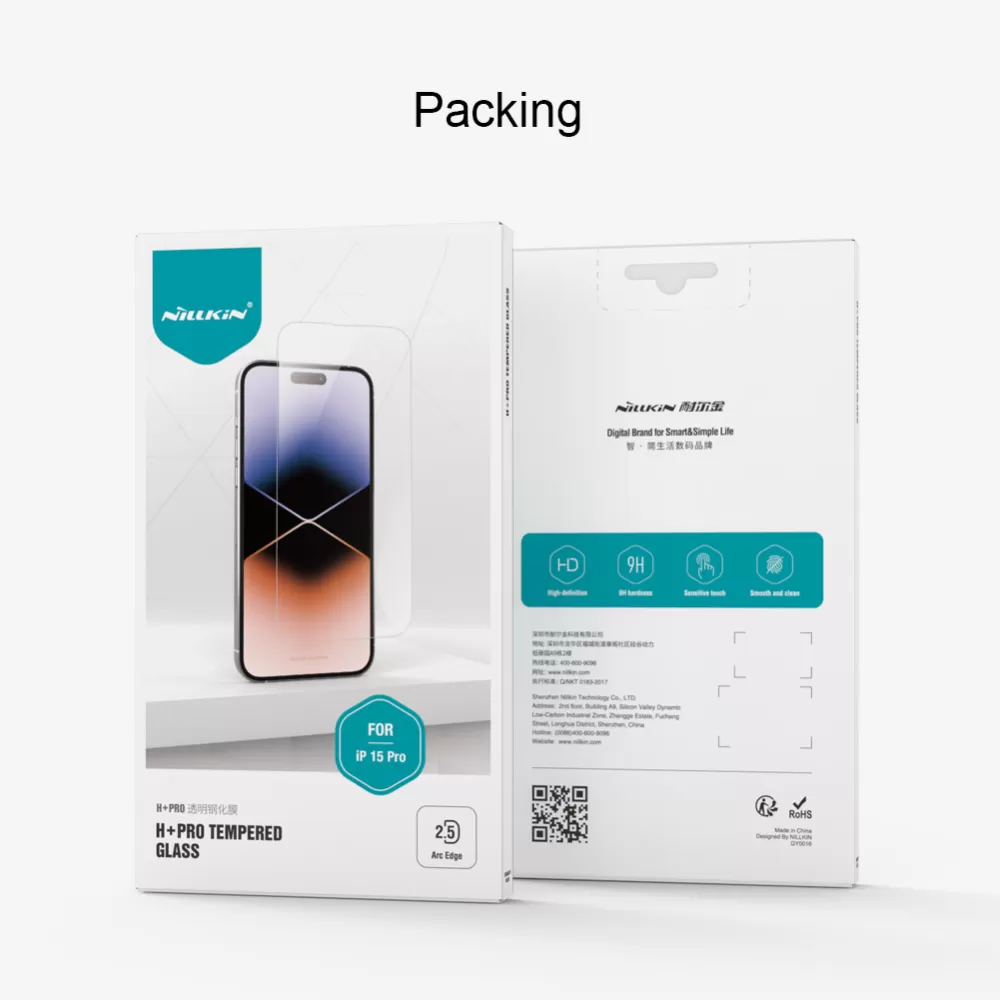 Apple iPhone 15 Pro aizsargstikls  NILLKIN H+PRO