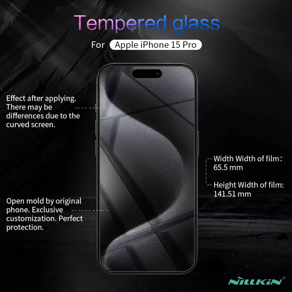 Apple iPhone 15 Pro aizsargstikls  NILLKIN H+PRO