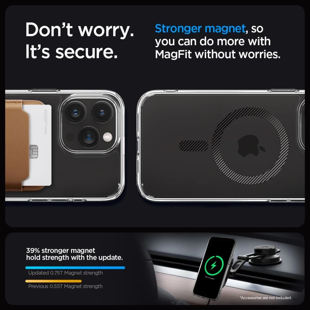 Apple iPhone 15 Pro skal  SPIGEN ULTRA HYBRID MAG MAGSAFE