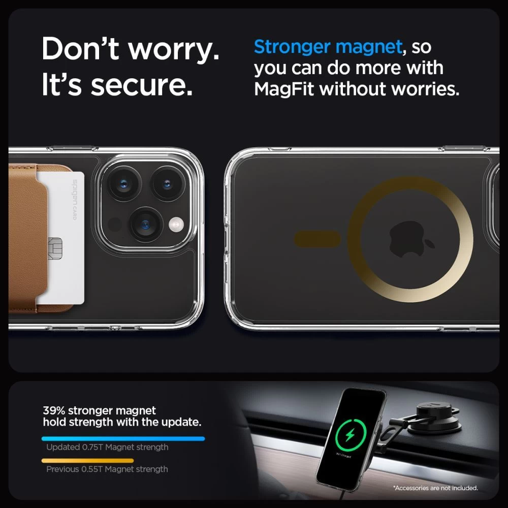 Apple iPhone 15 Pro чехол  SPIGEN ULTRA HYBRID MAG MAGSAFE