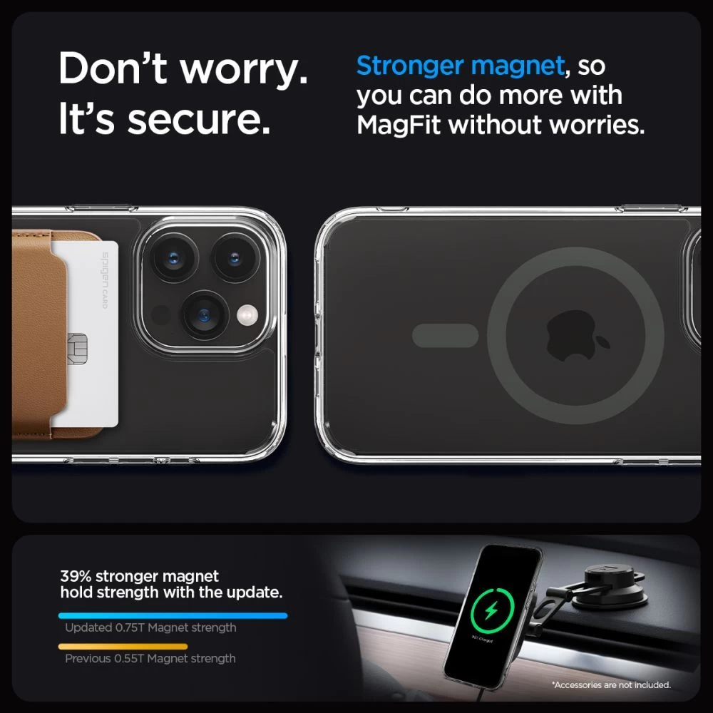 Apple iPhone 15 Pro skal  SPIGEN ULTRA HYBRID MAG MAGSAFE