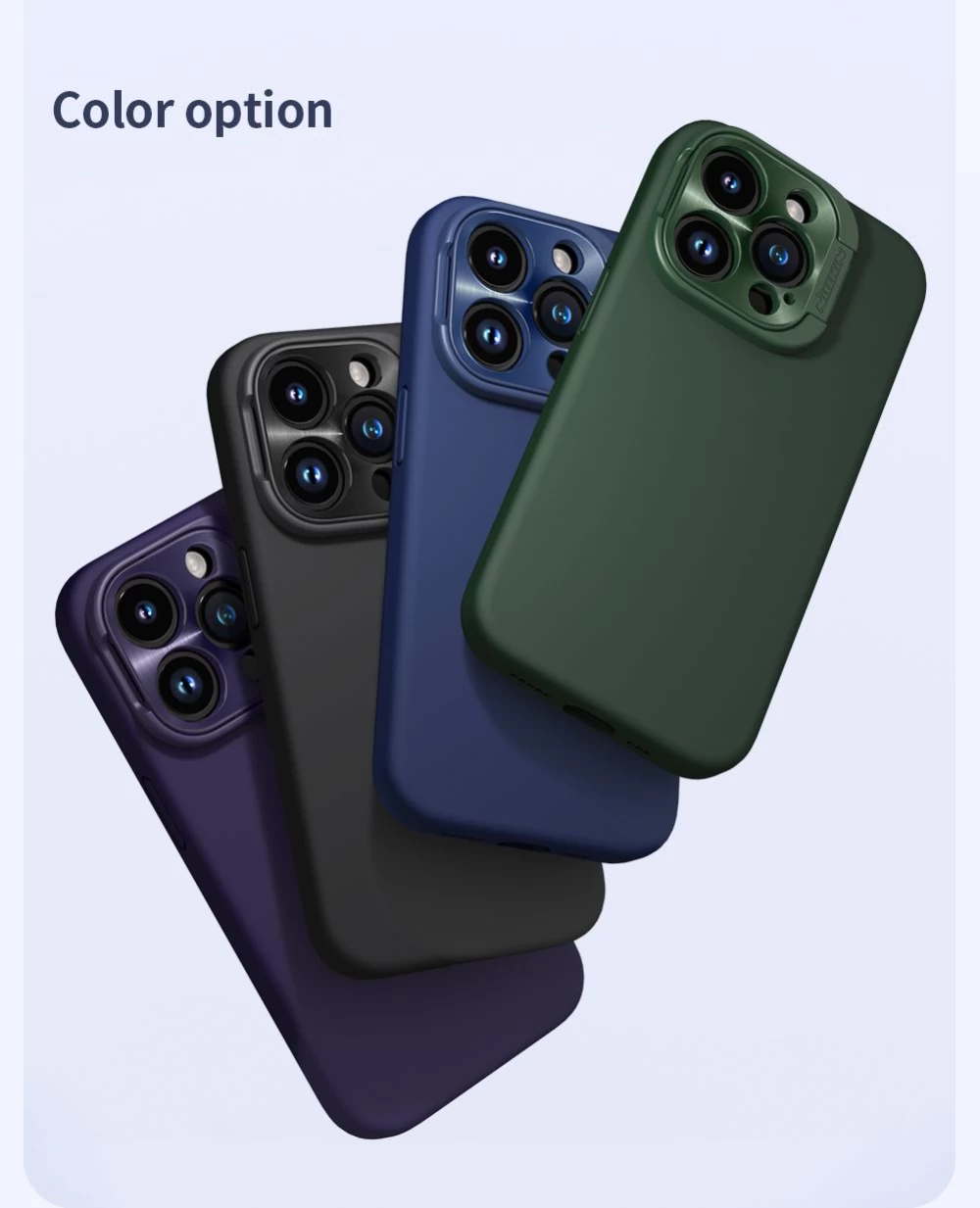 Apple iPhone 15 Pro чехол  NILLKIN LENSWING MAGNETIC