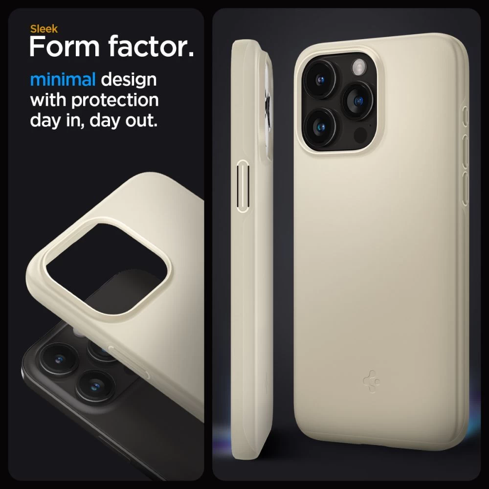 Apple iPhone 15 Pro skal  SPIGEN THIN FIT