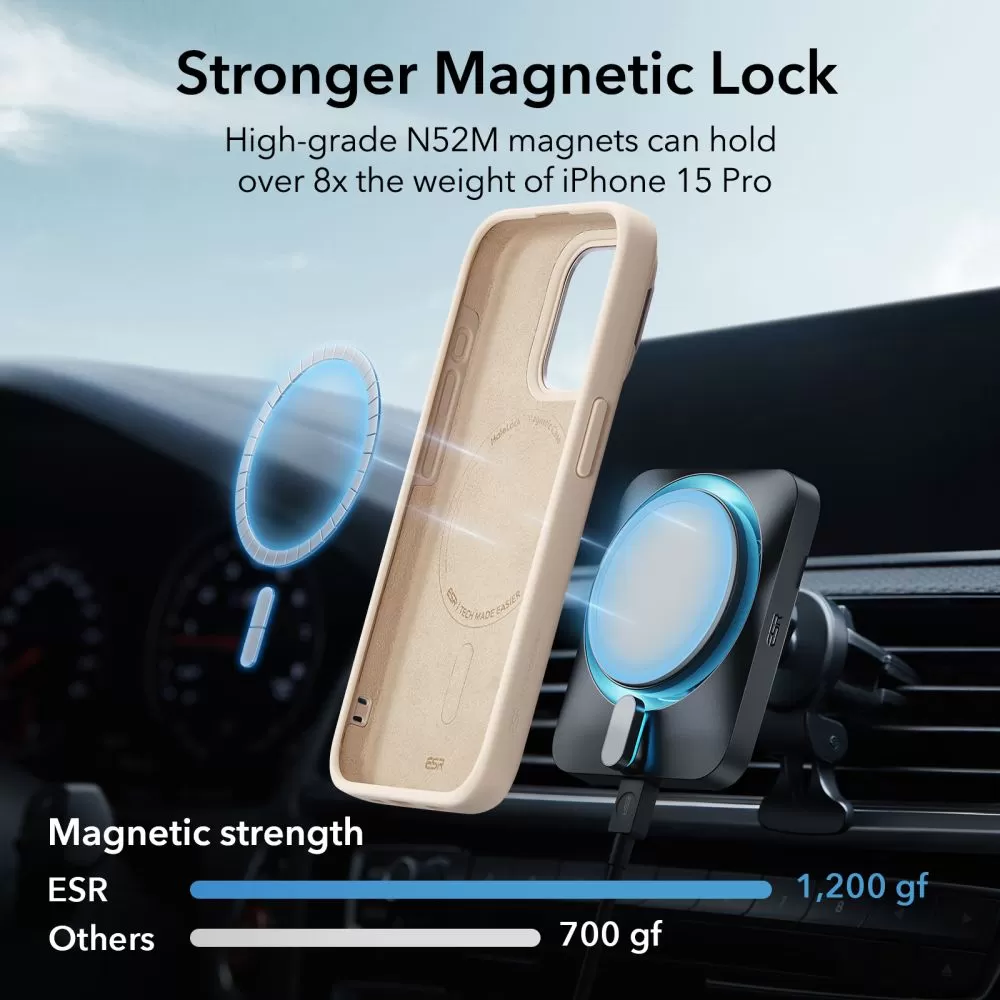 Apple iPhone 15 Pro vāciņš  ESR CLOUD KICKSTAND HALOLOCK MAGSAFE