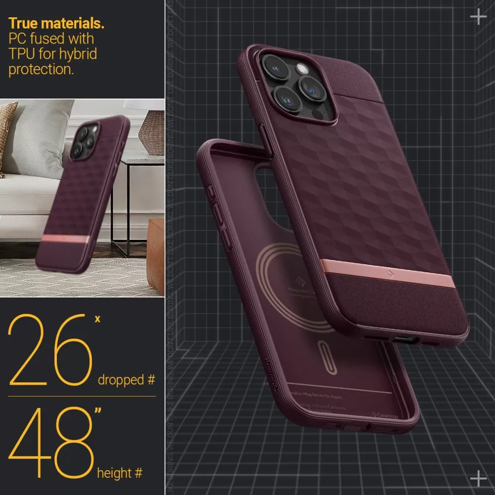 Apple iPhone 15 Pro vāciņš  CASEOLOGY PARALLAX MAG MAGSAFE