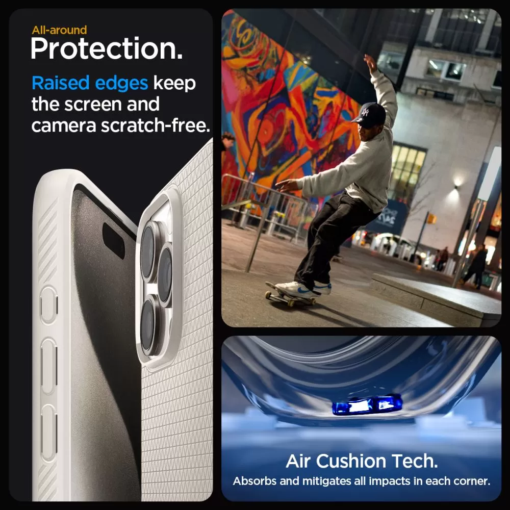 Apple iPhone 15 Pro чехол  SPIGEN LIQUID AIR