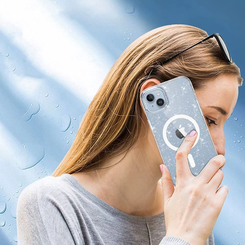 Apple iPhone 15 Pro vāciņš caurspīdīgs TECH-PROTECT FLEXAIR HYBRID MAGSAFE