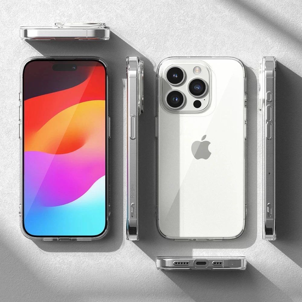 Apple iPhone 15 Pro vāciņš caurspīdīgs RINGKE AIR