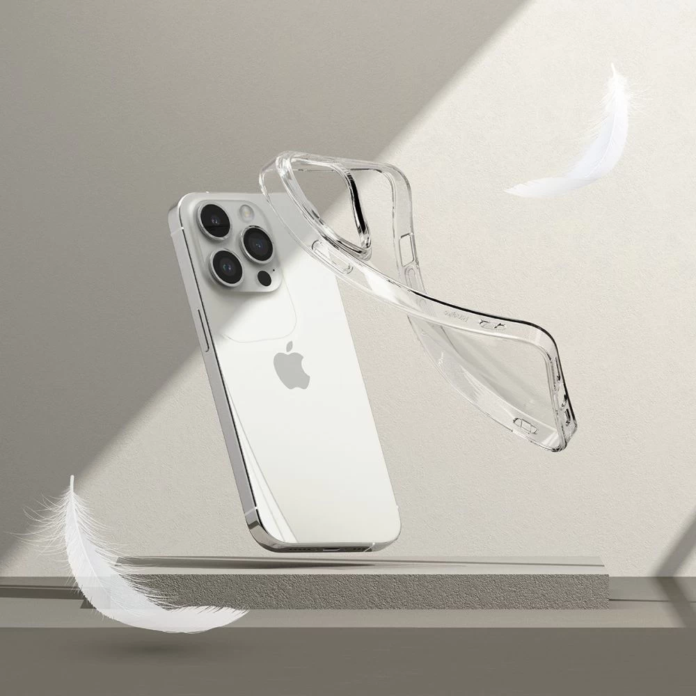 Apple iPhone 15 Pro vāciņš caurspīdīgs RINGKE AIR