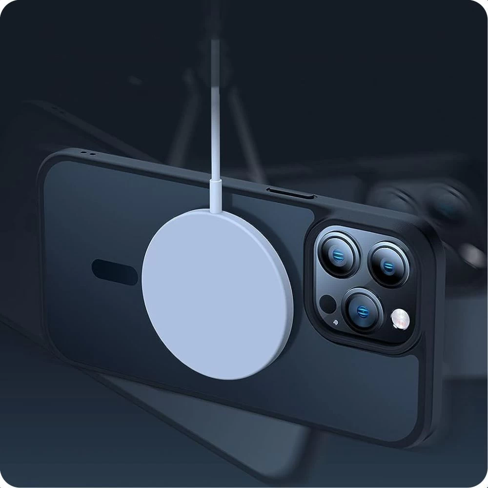 Apple iPhone 15 Pro vāciņš melns TECH-PROTECT MAGMAT MAGSAFE