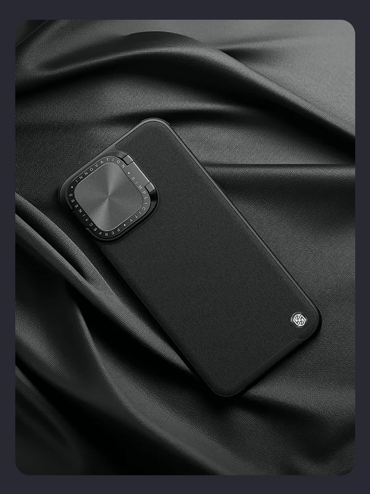 Apple iPhone 15 Pro suojakuori vihreä NILLKIN CAMSHIELD PROP LEATHER