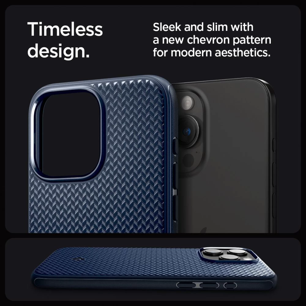Apple iPhone 15 Pro чехол синий SPIGEN MAG ARMOR MAGSAFE