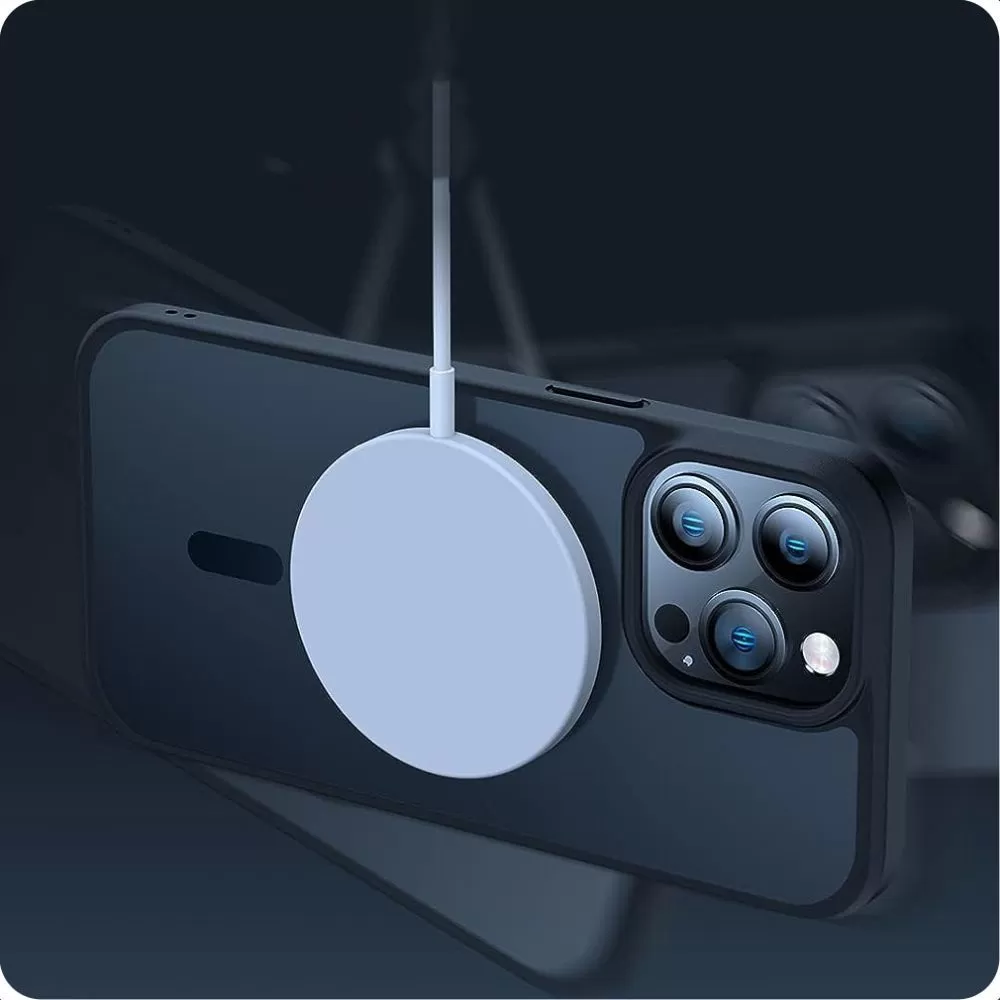 Apple iPhone 15 Pro vāciņš zils TECH-PROTECT MAGMAT MAGSAFE