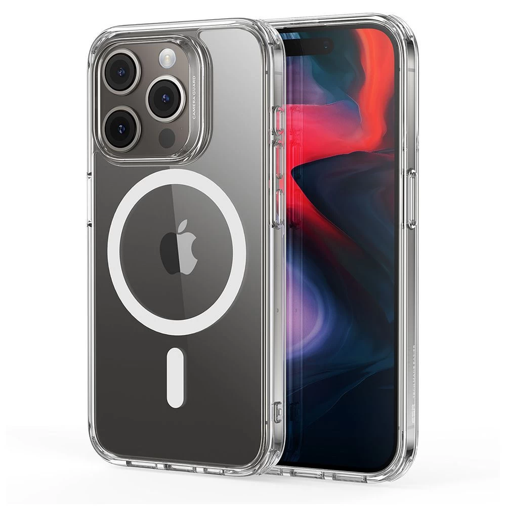 Apple iPhone 15 Pro vāciņš caurspīdīgs ESR CLASSIC HYBRID HALOLOCK MAGSAFE