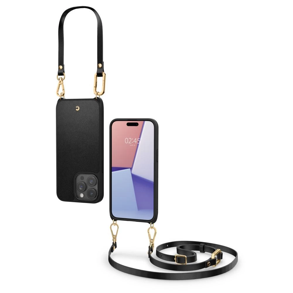 Apple iPhone 15 Pro vāciņš melns SPIGEN CYRILL CLASSIC CHARM MAG MAGSAFE