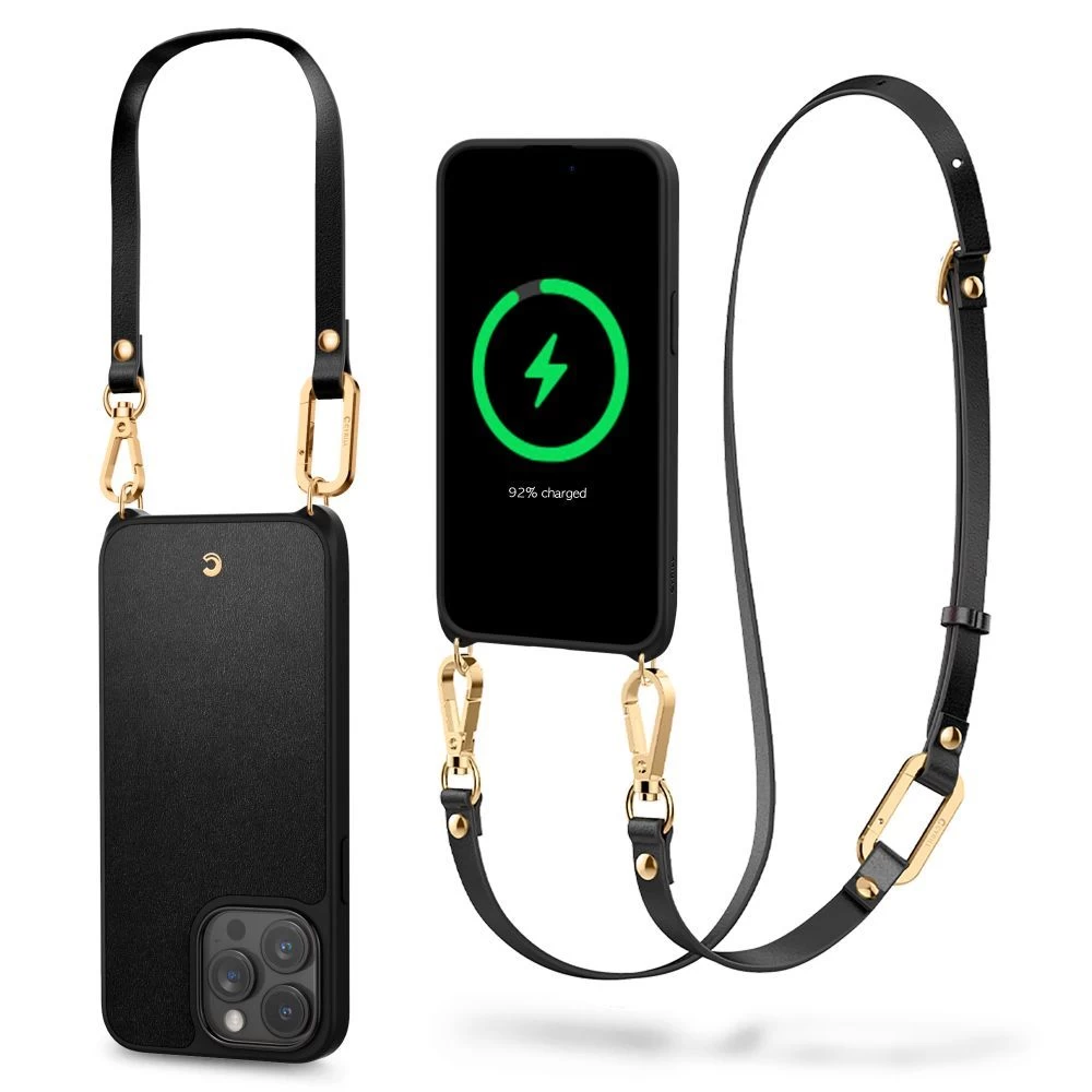 Apple iPhone 15 Pro vāciņš melns SPIGEN CYRILL CLASSIC CHARM MAG MAGSAFE