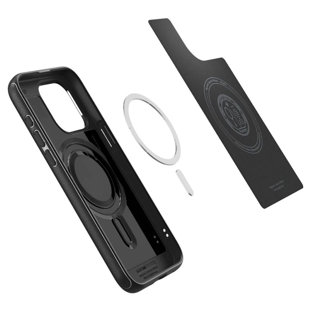 Apple iPhone 15 Pro skal svart SPIGEN MAG ARMOR MAGSAFE