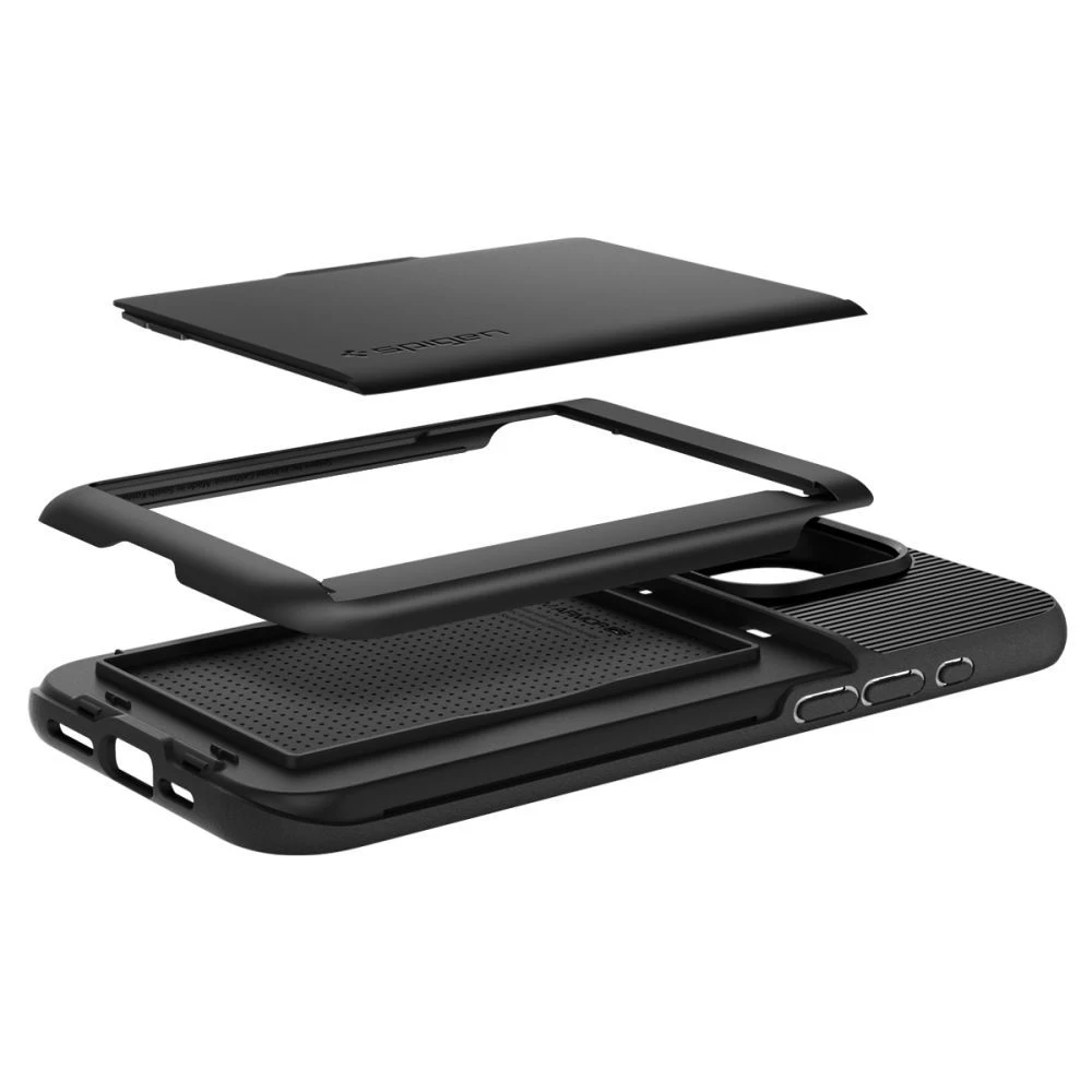 Apple iPhone 15 Pro чехол черный SPIGEN SLIM ARMOR CS