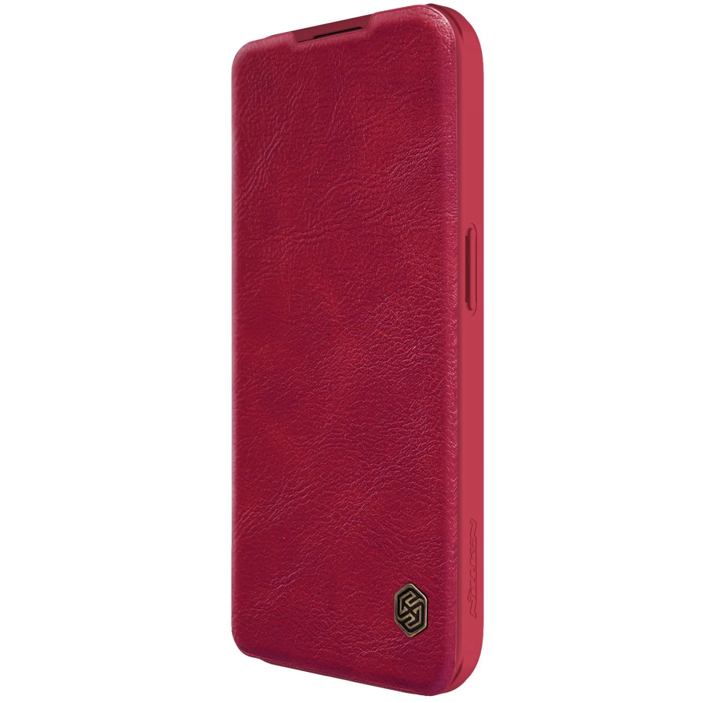 Apple iPhone 15 Pro fodral röd NILLKIN QIN PRO LEATHER