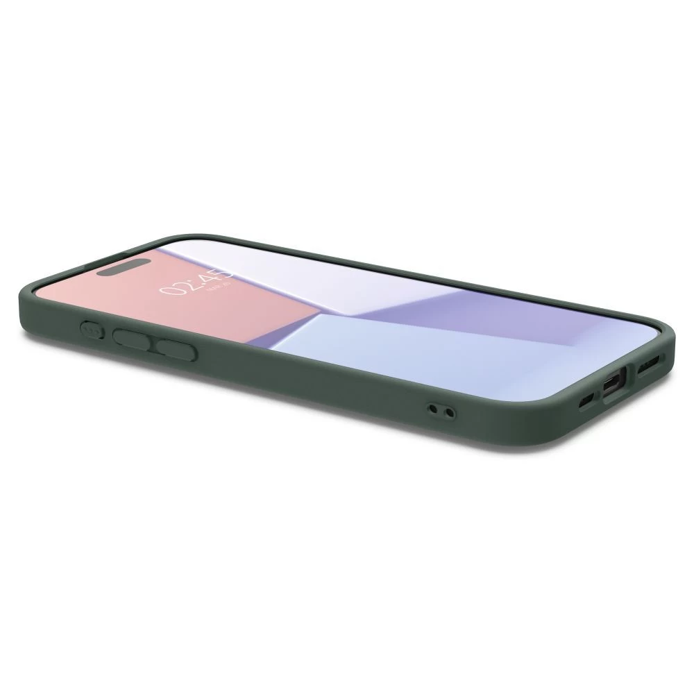 Apple iPhone 15 Pro skal grön SPIGEN CYRILL KAJUK MAG MAGSAFE