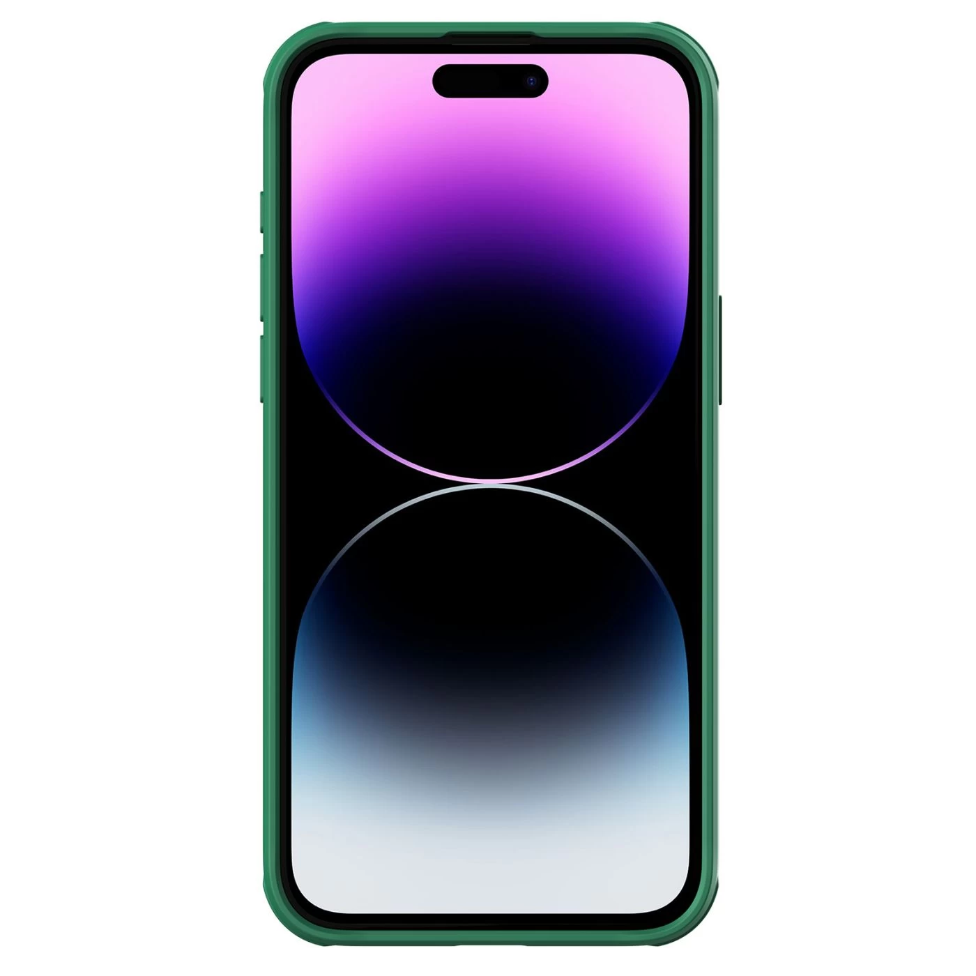 Apple iPhone 15 Pro skal grön NILLKIN CAMSHIELD PRO