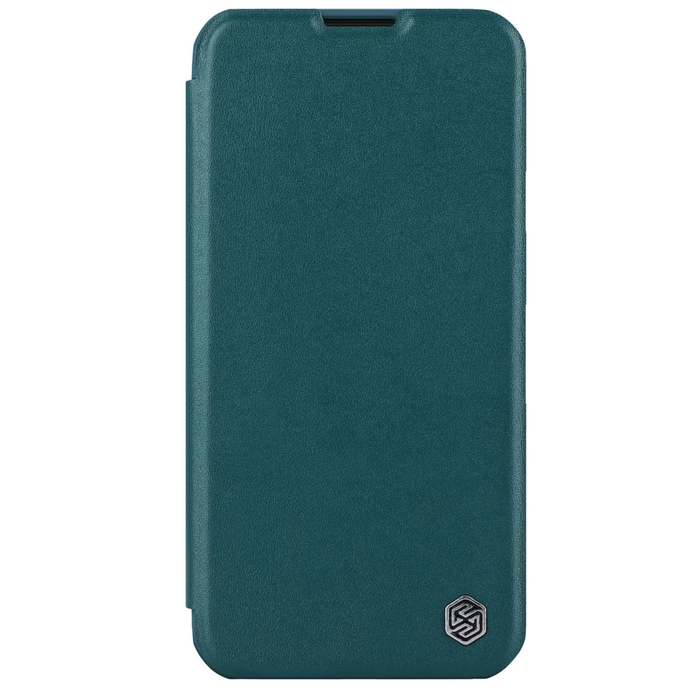 Apple iPhone 15 Pro fodral grön NILLKIN QIN PRO LEATHER (PLAIN VERSION)