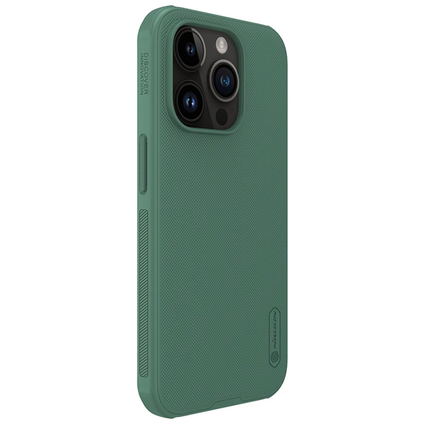 Apple iPhone 15 Pro чехол зеленый NILLKIN SUPER FROSTED SHIELD PRO