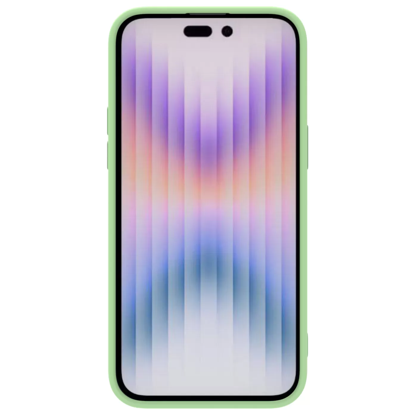 Apple iPhone 15 Pro skal grön NILLKIN CAMSHIELD SILKY MAGNETIC SILICON