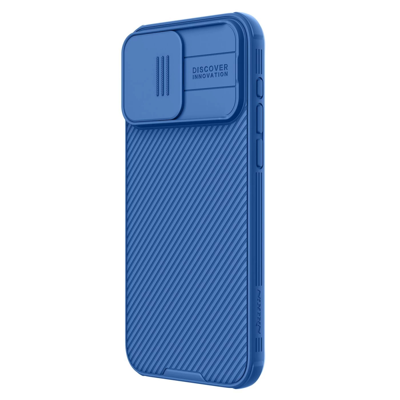 Apple iPhone 15 Pro skal blå NILLKIN CAMSHIELD PRO
