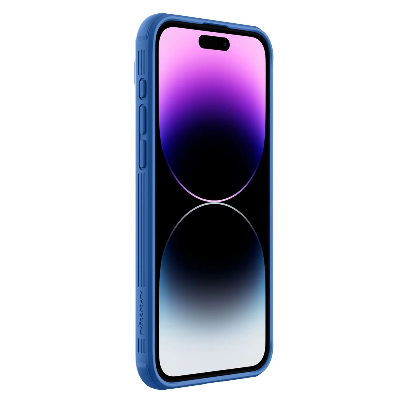 Apple iPhone 15 Pro skal blå NILLKIN CAMSHIELD PRO