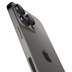 Apple iPhone 15 Pro panssarilasi  SPIGEN OPTIK.TR EZ FIT CAMERA PROTECTOR (2-pack)