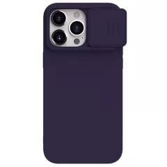 iPhone iPhone 15 Pro vāciņš NILLKIN CAMSHIELD SILKY MAGNETIC SILICON Apple iPhone 15 Pro