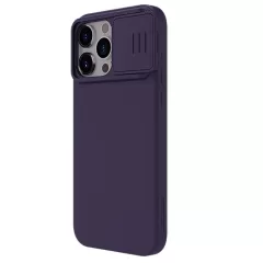 Apple iPhone 15 Pro чехол  NILLKIN CAMSHIELD SILKY MAGNETIC SILICON