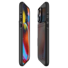 Apple iPhone 15 Pro чехол черный SPIGEN SLIM ARMOR CS