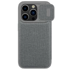 iPhone iPhone 15 Pro maciņš NILLKIN QIN PRO LEATHER (CLOTH VERSION) Apple iPhone 15 Pro