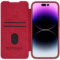 iPhone iPhone 15 Pro maciņš NILLKIN QIN PRO LEATHER Apple iPhone 15 Pro