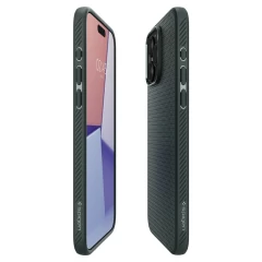 Apple iPhone 15 Pro чехол зеленый SPIGEN LIQUID AIR