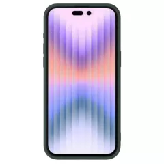 Apple iPhone 15 Pro skal grön NILLKIN CAMSHIELD SILKY MAGNETIC SILICON