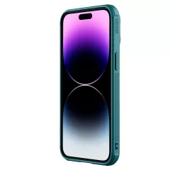 Apple iPhone 15 Pro suojakuori vihreä NILLKIN CAMSHIELD PROP LEATHER