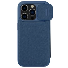 iPhone iPhone 15 Pro maciņš NILLKIN QIN PRO LEATHER (CLOTH VERSION) Apple iPhone 15 Pro