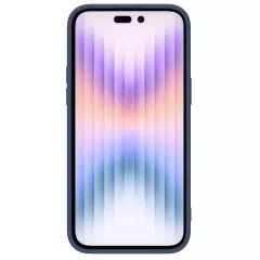 Apple iPhone 15 Pro skal blå NILLKIN CAMSHIELD SILKY MAGNETIC SILICON