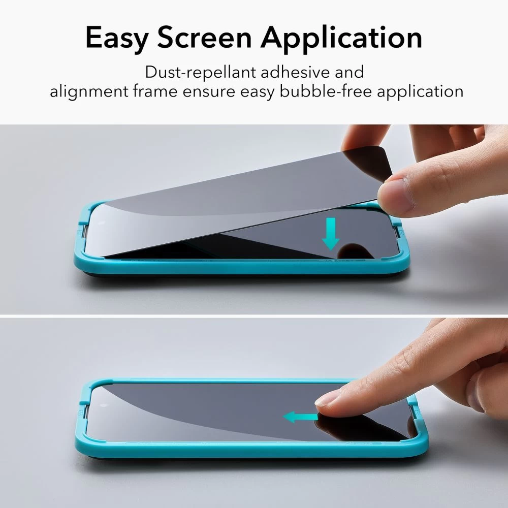 Apple iPhone 15 Pro Max apsauginis stiklas  ESR TEMPERED GLASS PRIVACY